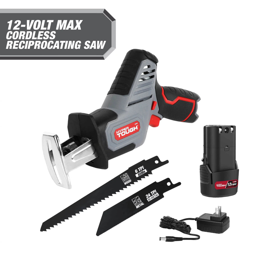12 Volt Max Brushless Oscillating Tool and Cordless Reciprocating Saw with Battery and Charger P569944