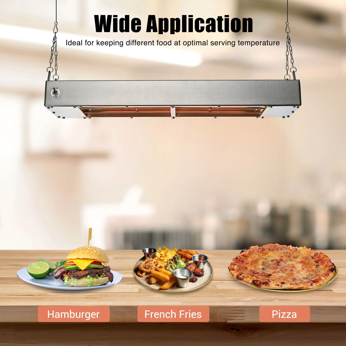900W Stainless Steel Commercial Food Warmer O8607