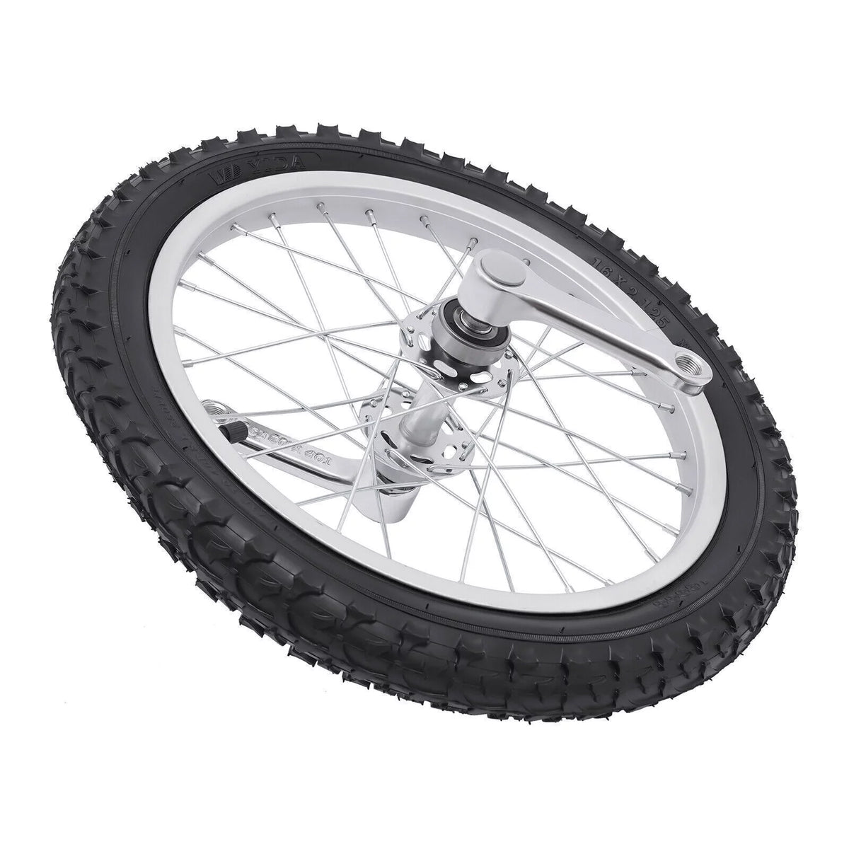 24 Unicycle 1 Wheel Bike Adjustable Height Blue Z998285
