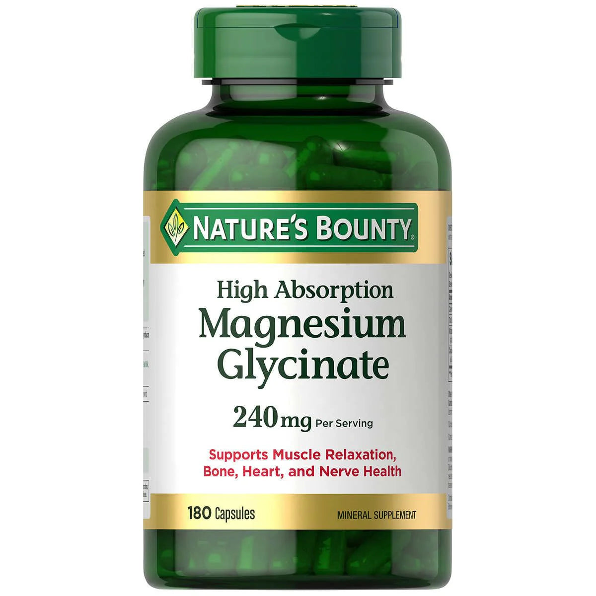 Magnesium Glycinate 240mg 180 Capsules E87454