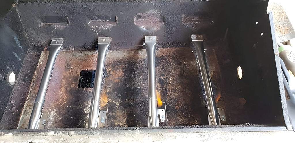 Stainless Steel Tube Burner 14 7/8 inch Set of 4 H631377