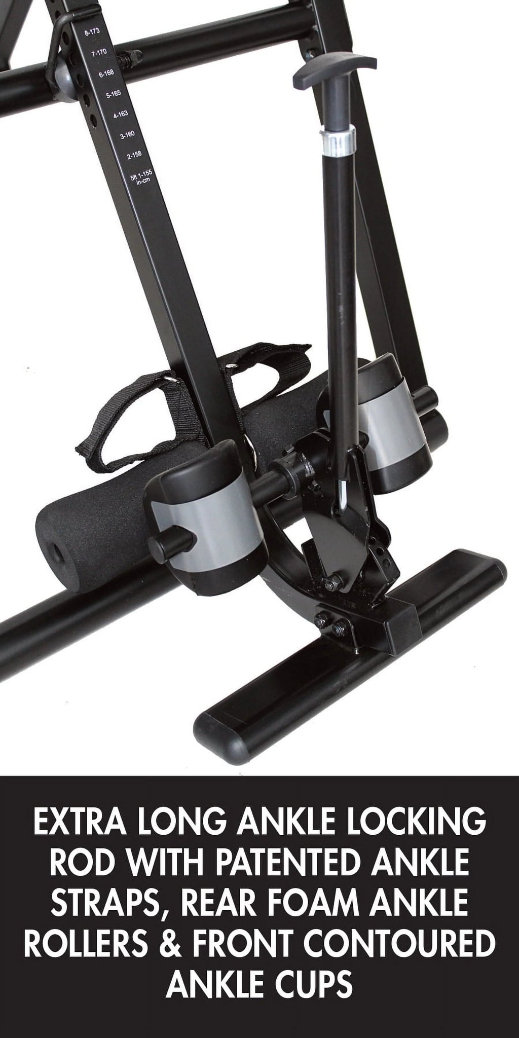 Blue Heat and Vibration Massage Inversion Table L502597