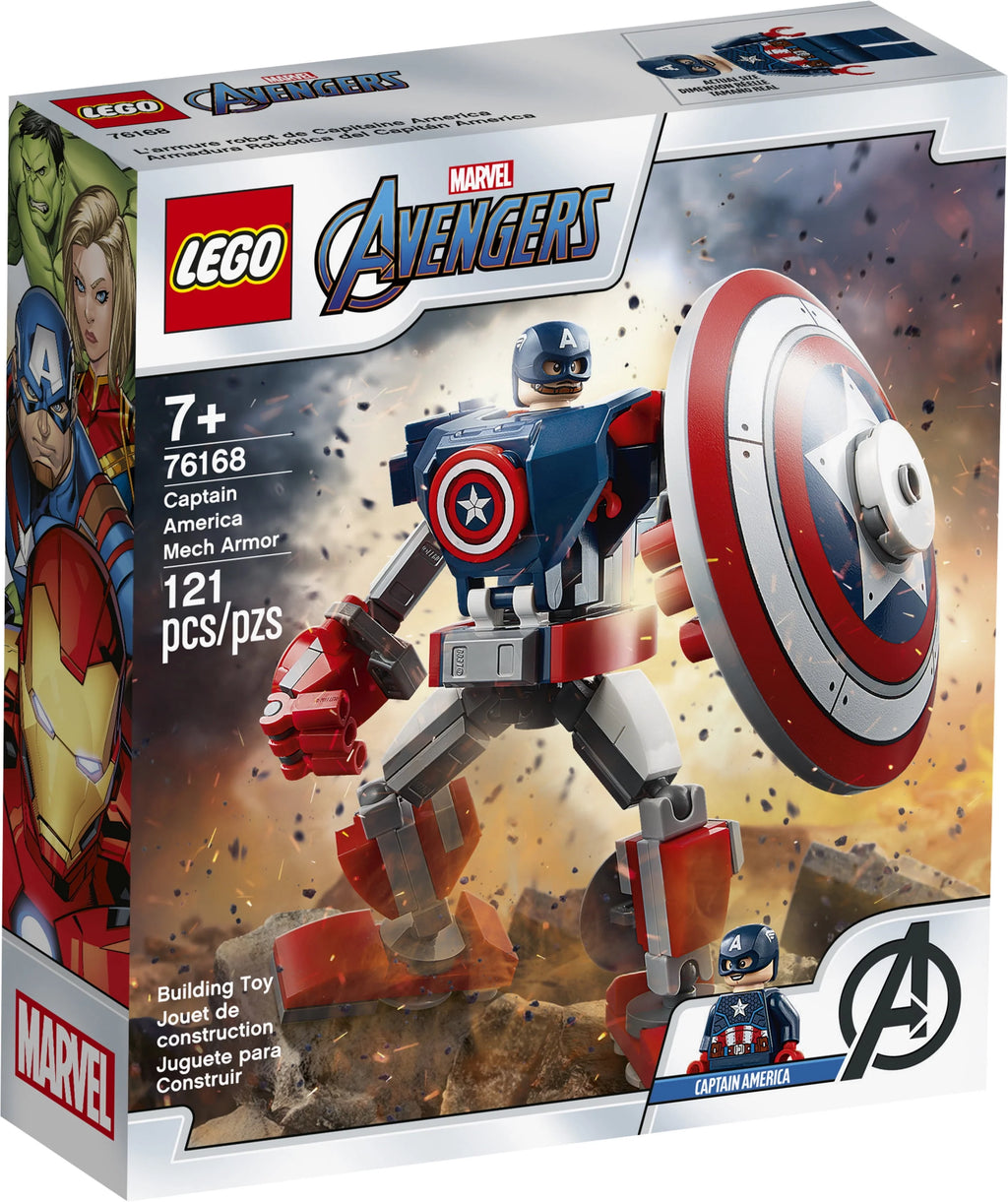 Captain America Mech Armor 121 Pieces N632