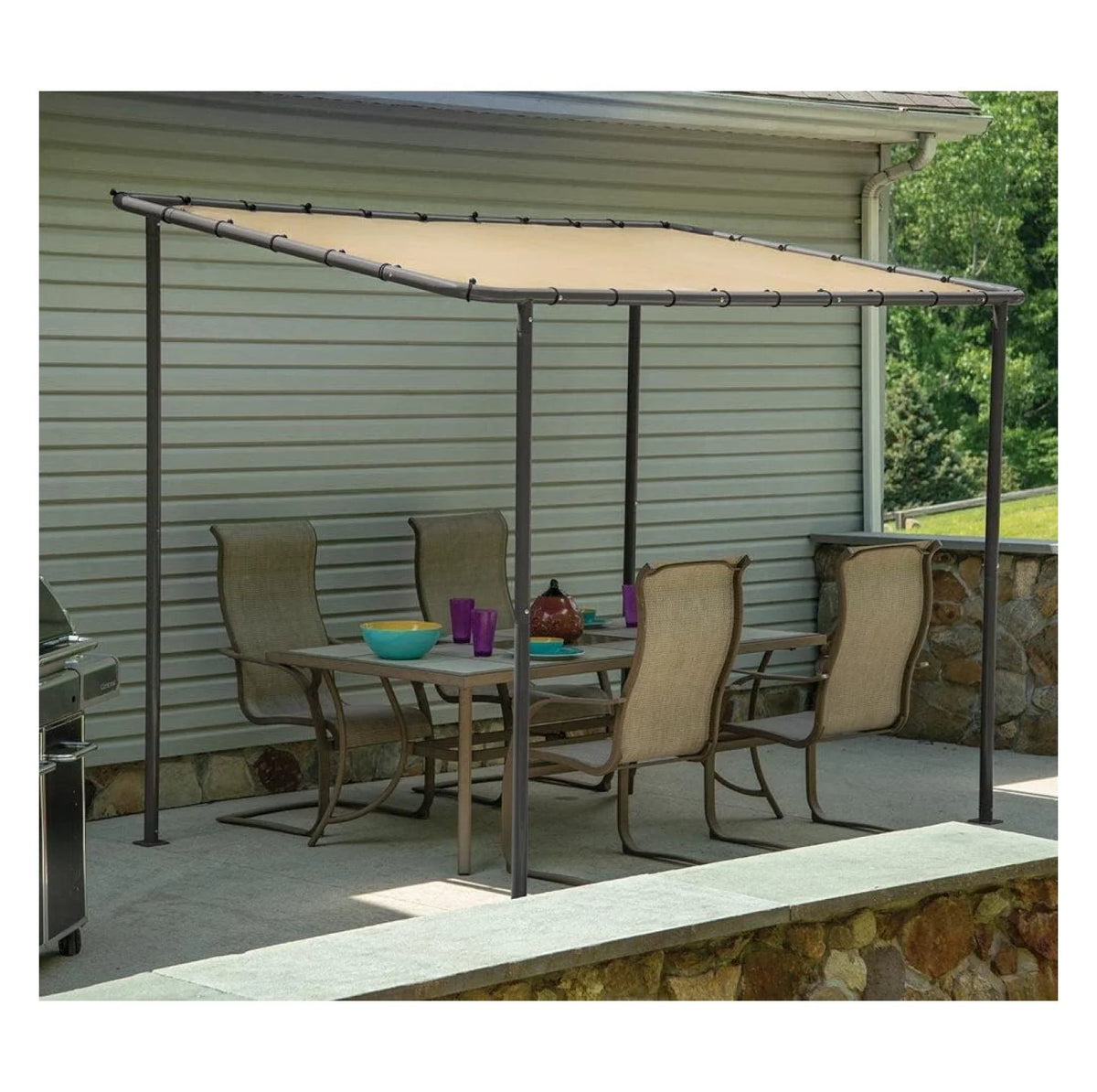 10' x 6' Gazebo Canopy J811268