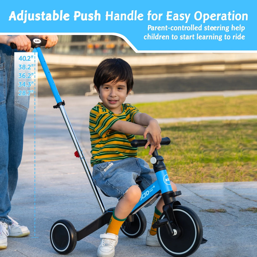 7 in 1 Toddler Tricycle with Push Handle R532939