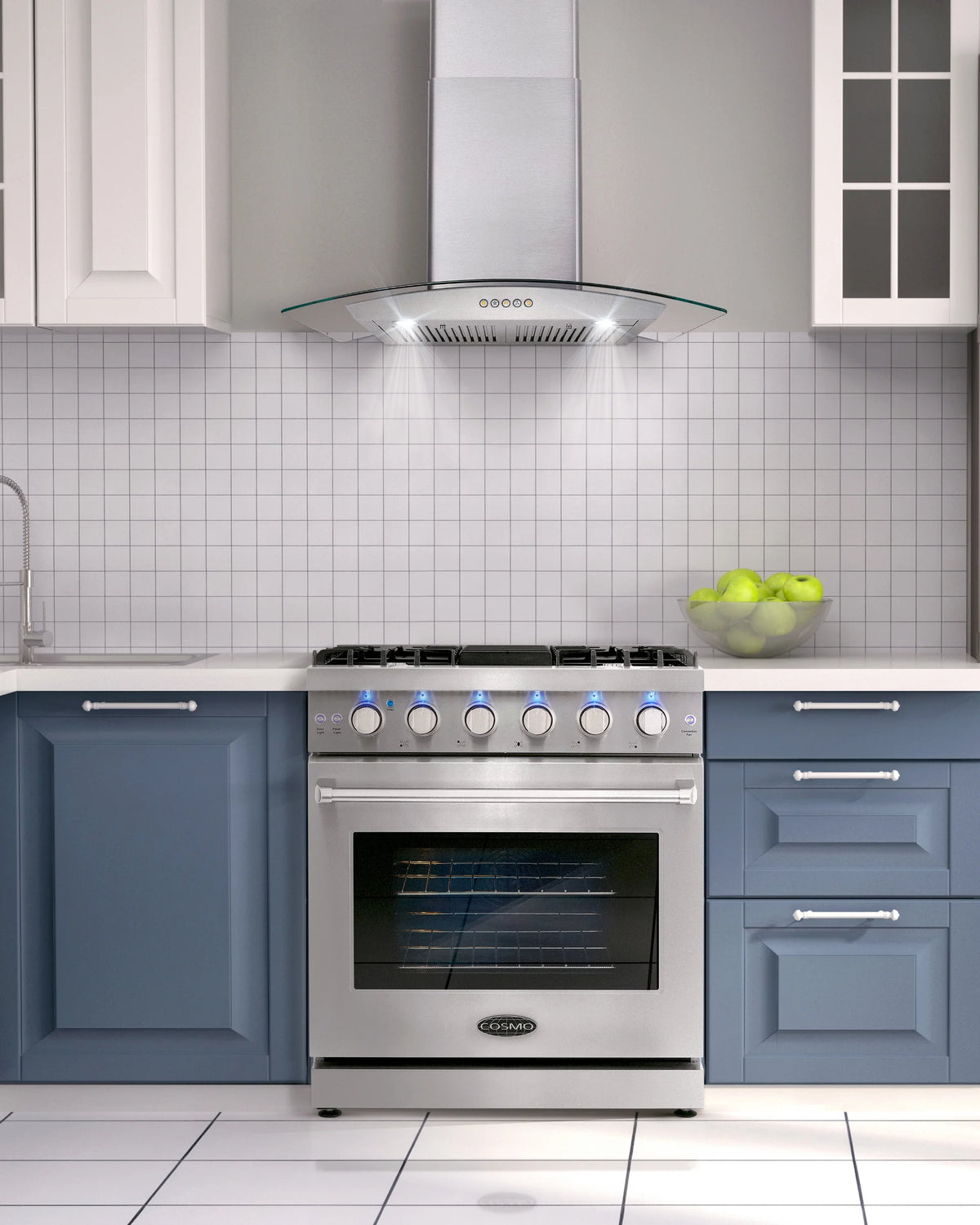 3 Piece Kitchen Appliance Package with Gas Range Range Hood and Dishwasher I153