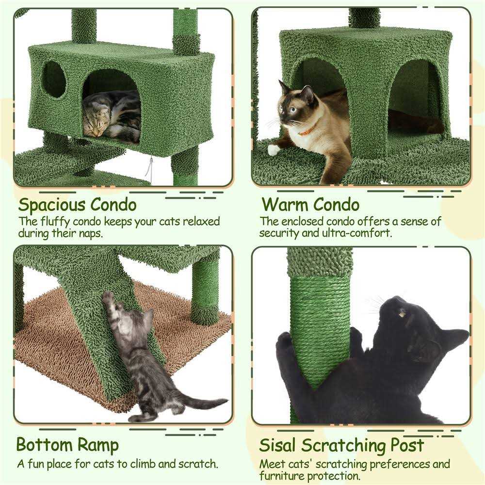 Cat Tree with Natural Sisal E843