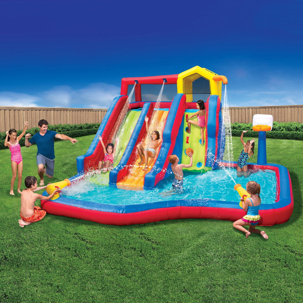 Giant Inflatable Water Slide Splash Park L86402