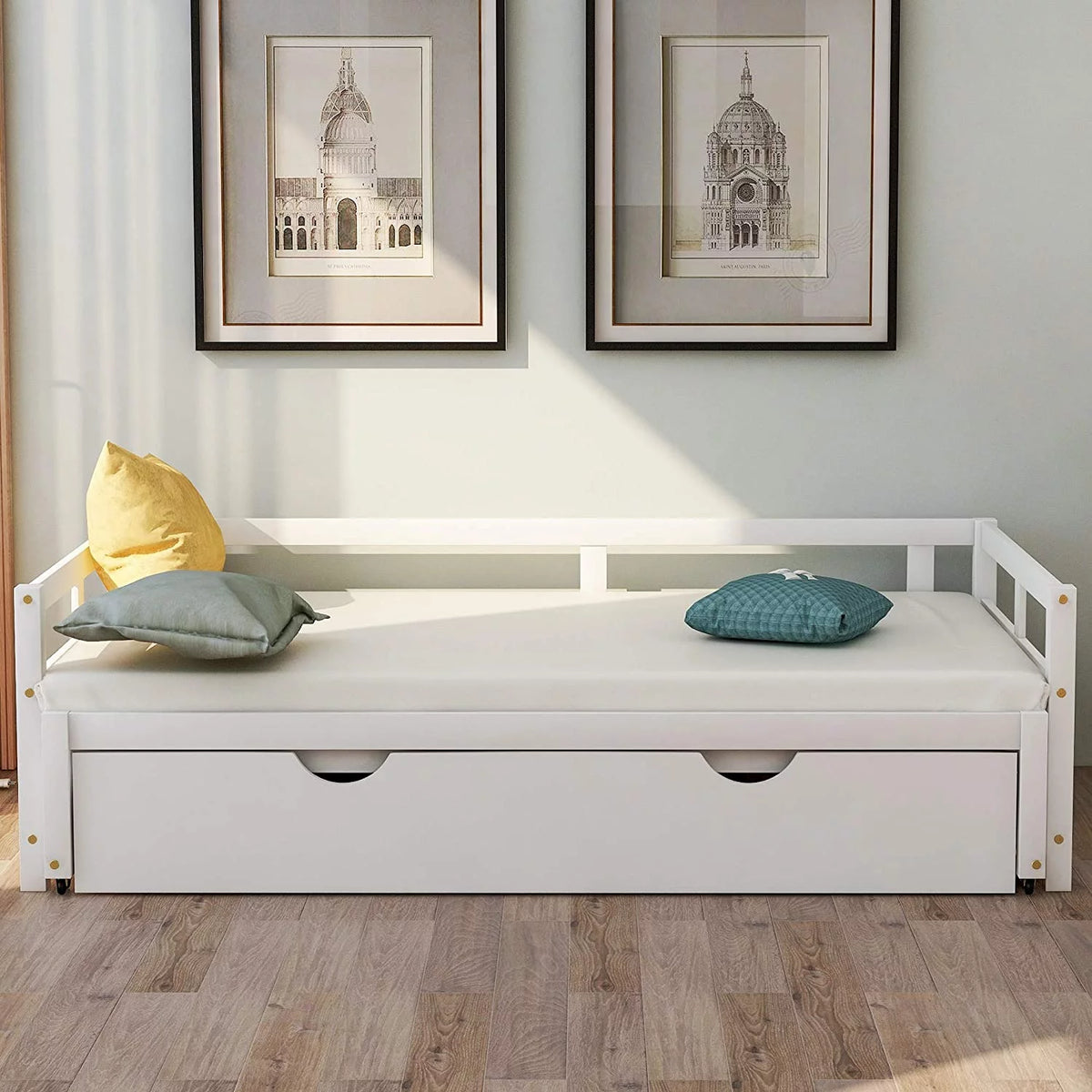 Wood Daybed with Trundle I6677