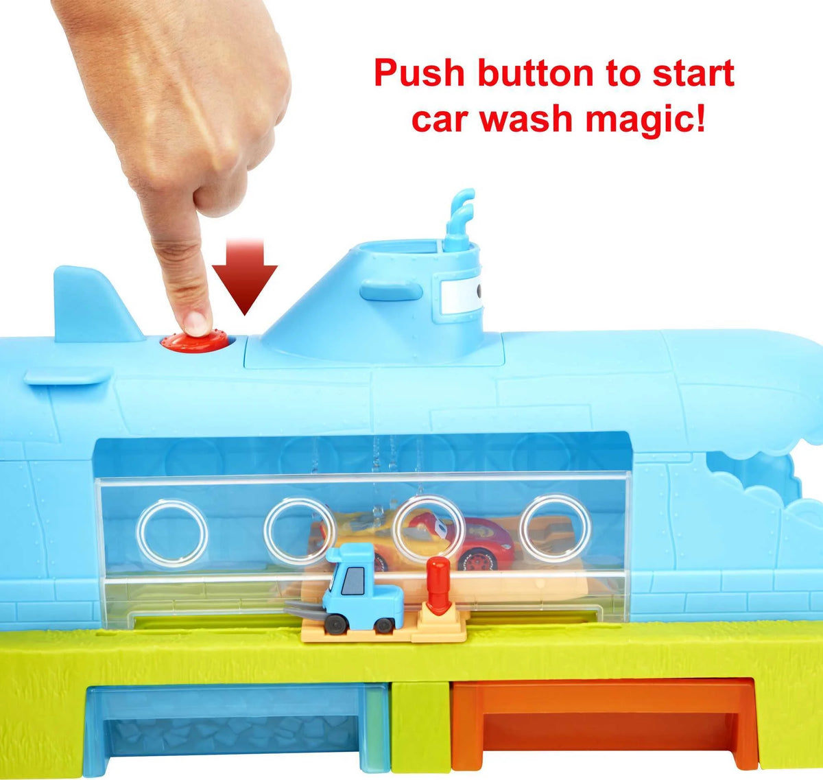 Color-Change Toy Car Playset U4932