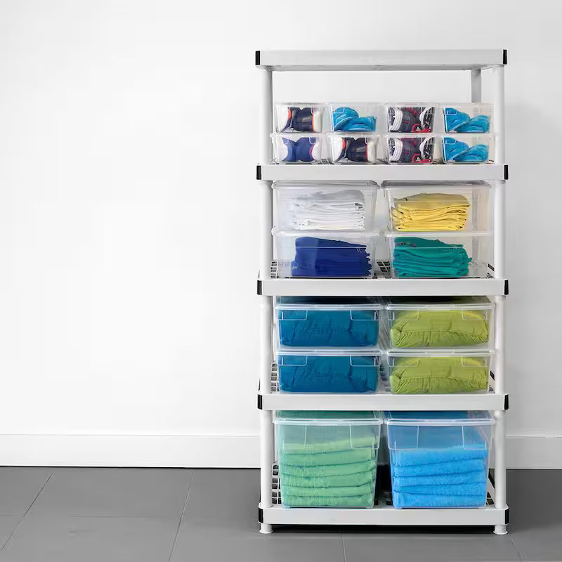 5-Tier Plastic Storage Shelving Unit M14423
