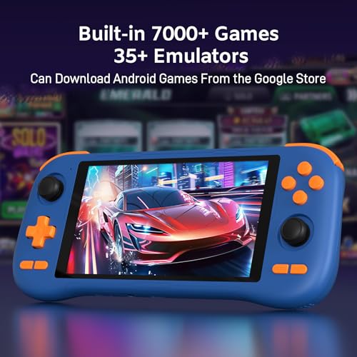 Retro Handheld Game Console 128G Android 14.0 5.5 Inch IPS Touch Screen M9296