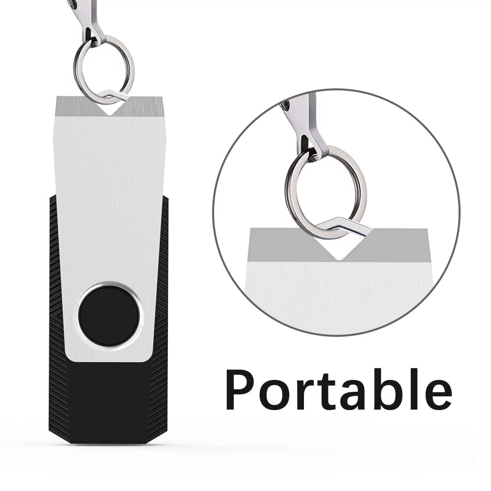 10PCS 128MB USB 2.0 Flash Drive Black V351364