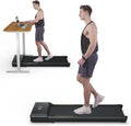 0.6-3.8 mph Under Desk Walking Treadmill with Remote Control LED Display U9121