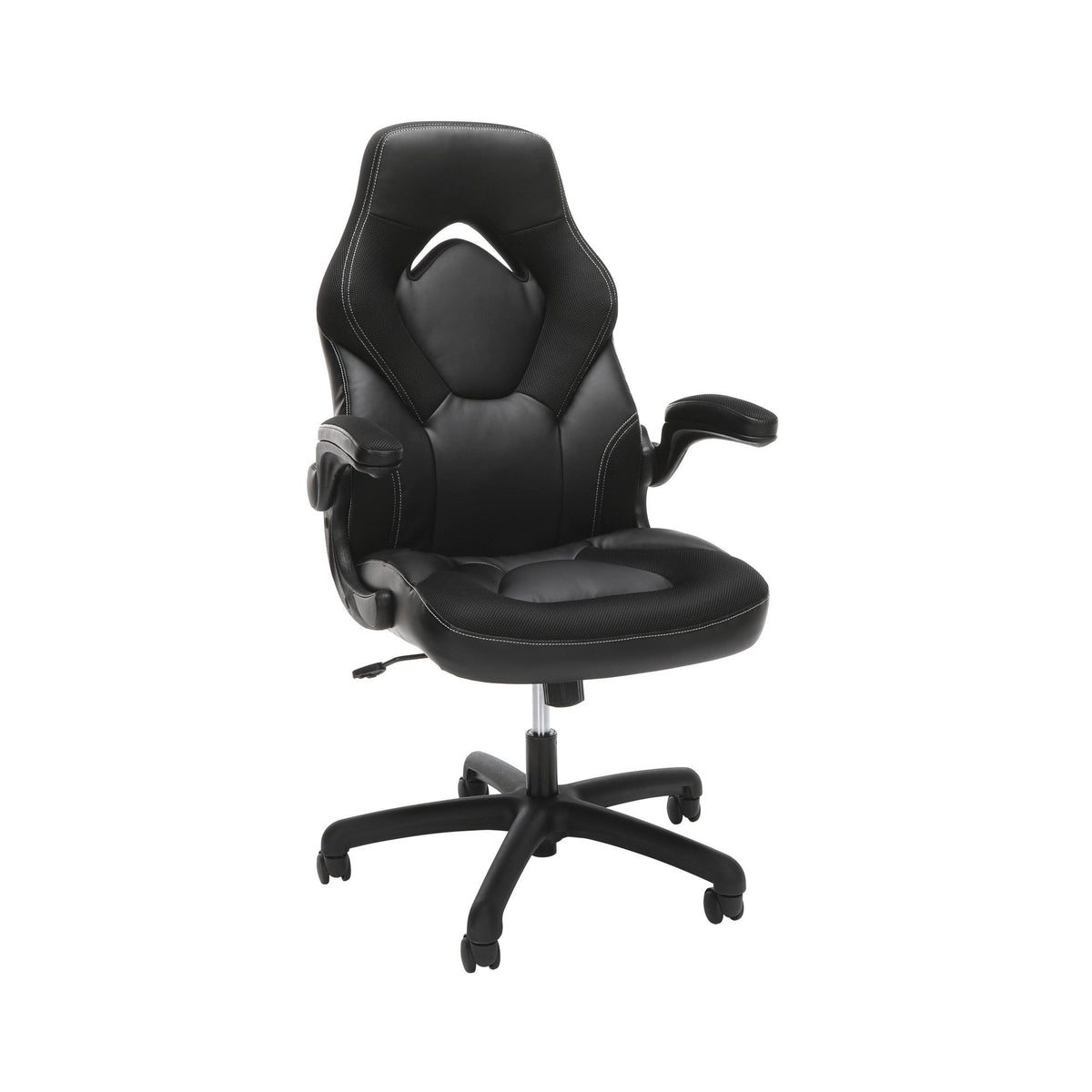 Black Bonded Leather Gaming Chair Q460940