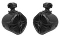 Black 6.5 250w Marine Wakeboard Tower Speakers W337592