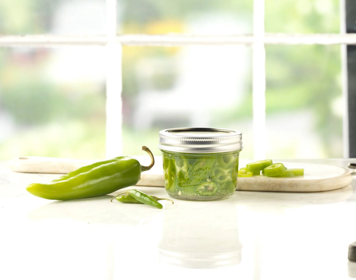 Wide Mouth Half-Pint 8 oz. Mason Jars with Lids and Bands, 12 Count K2475