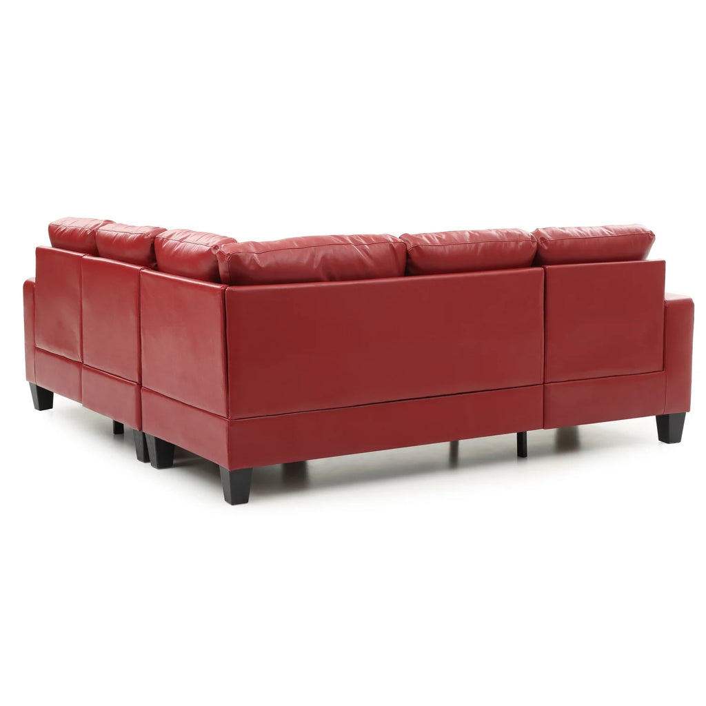 Red Sectional D964507