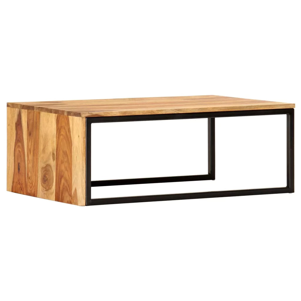 2 pcs Solid Sheesham Wood Nesting Tables P5673