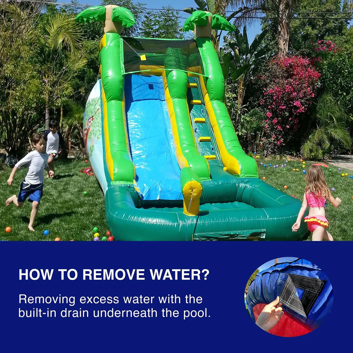 Inflatable Water Slide with Splash Pool W680