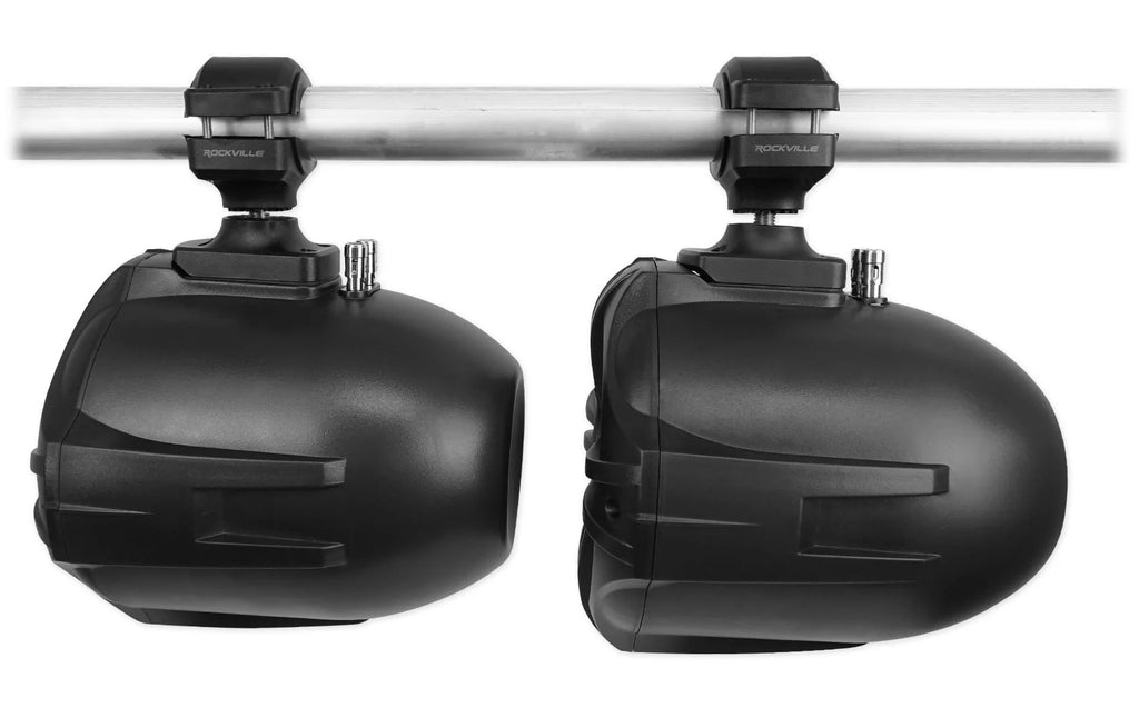 Black 6.5 250w Marine Wakeboard Tower Speakers W337592