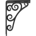 Wrought Iron Bracket Antiqued Copper E931
