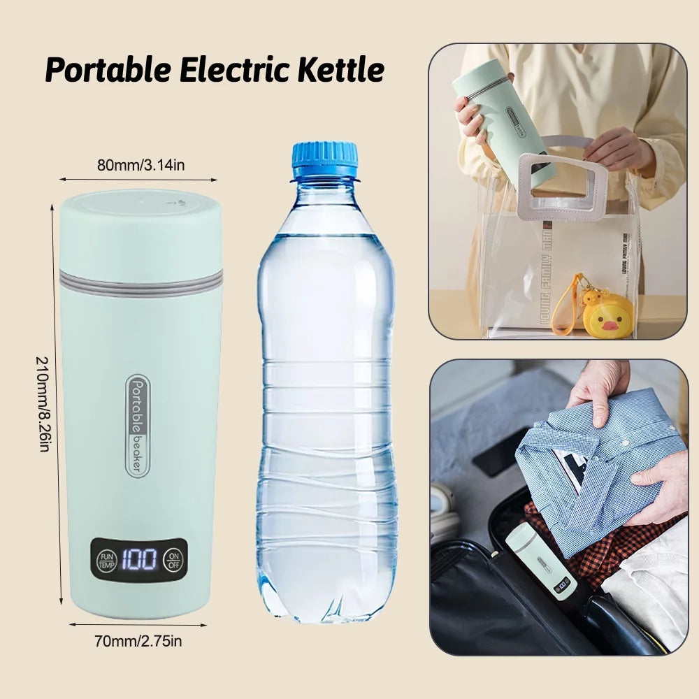 Portable Electric Kettle 350ml Stainless Steel E39772