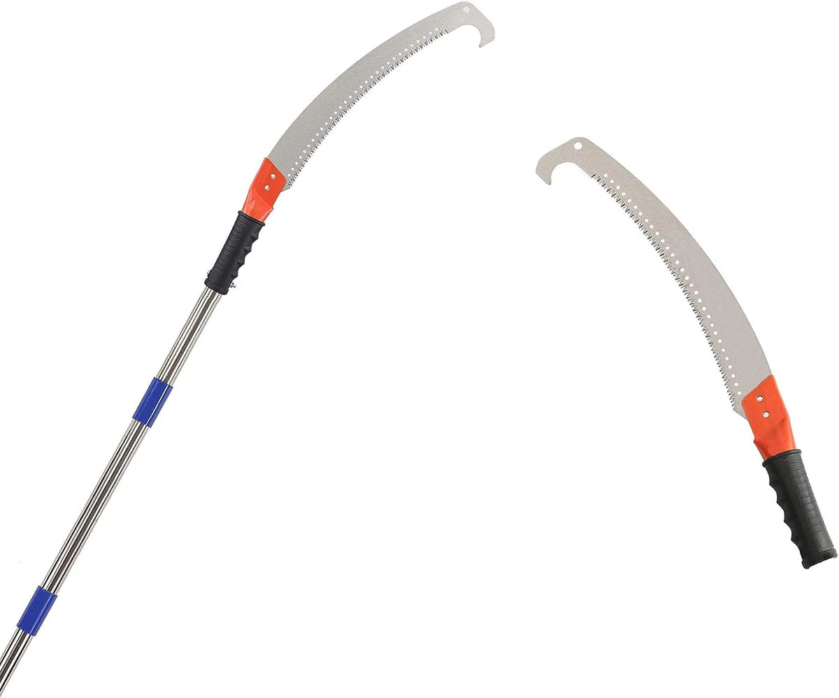 Extendable Manual Pole Saw with 10FT Stainless Steel Pole G232