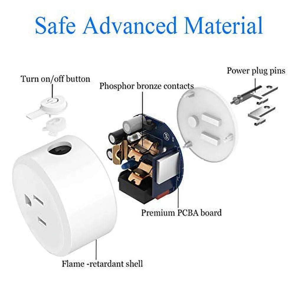 Smart Plug, ZigBee Mini Smart Outlet, 2 Pack I8358